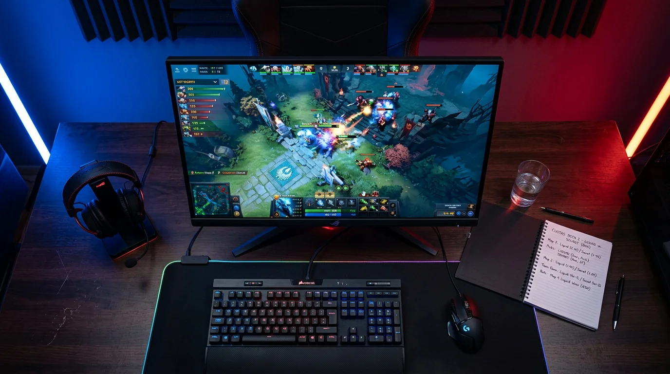 Tipos de apuestas en Dota 2 con mercados y cuotas